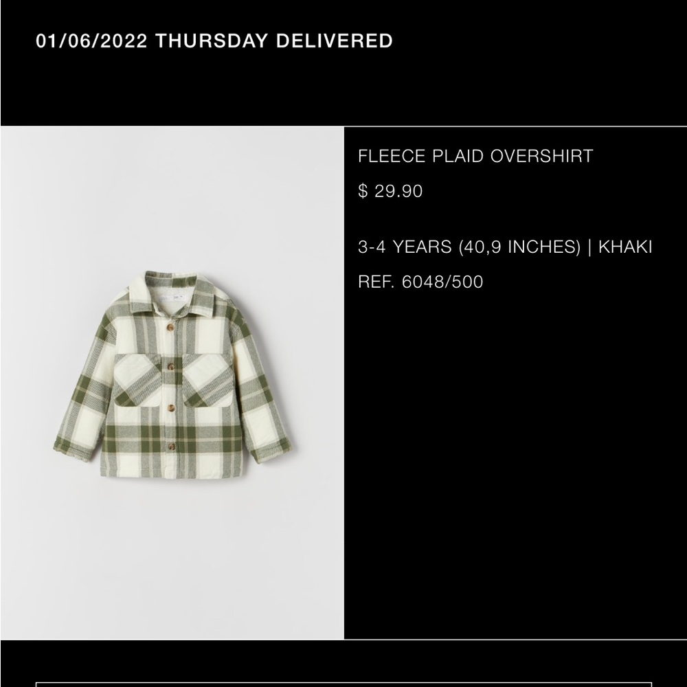 Fleece plaid over shirt for toddler boy